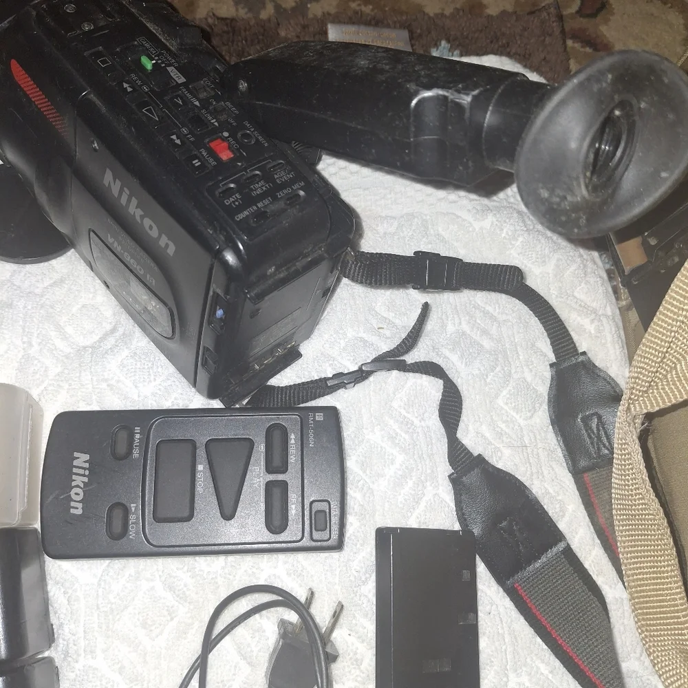 Nikon Black Video Camera Set